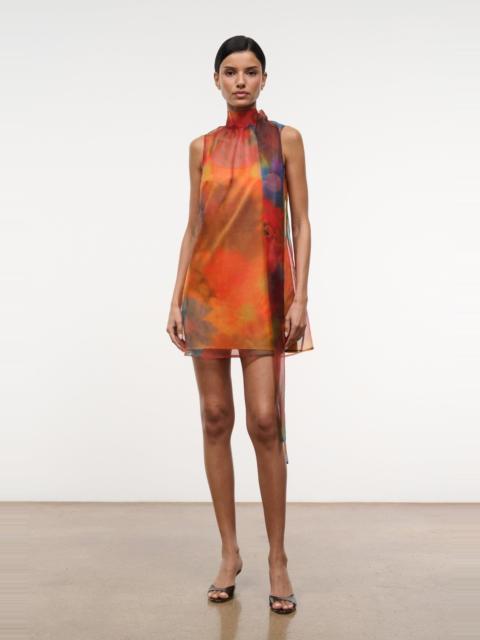 STAUD STAUD ALBEE MINI DRESS SUPERBLOOM