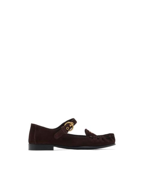 Miu Miu buckle strap loafers