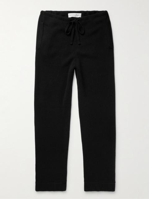 God’s True Cashmere Straight-Leg Cashmere Drawstring Trousers
