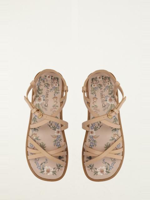FARM RIO Spring Flat Sandal