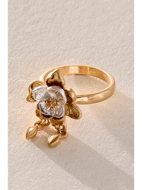 FREE PEOPLE Fiore Gold Plated Ring