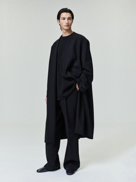 Fear of God Double Weave Wool Double Breasted Lapelless Coat