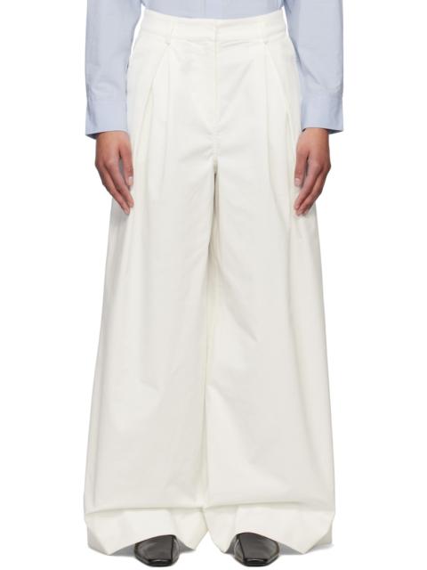 The Garment White Avelino Trousers