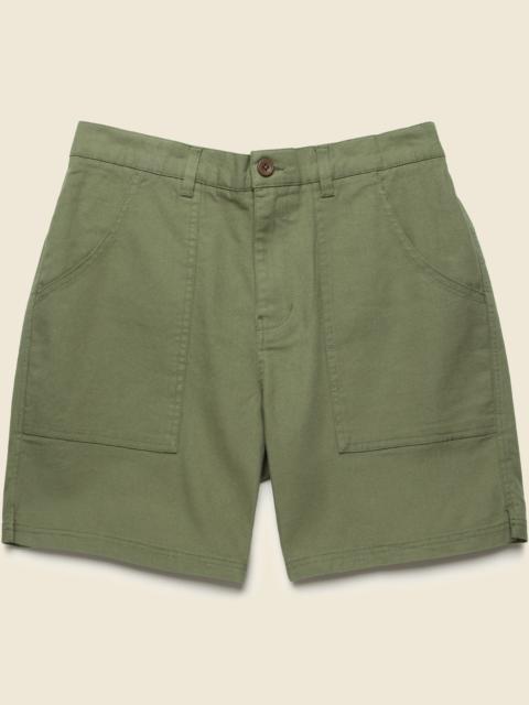 Katin 7" Trails Canvas Shorts - Clover