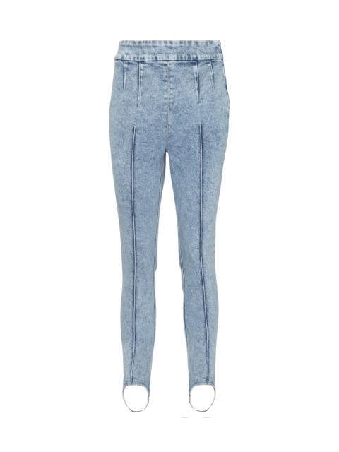 Isabel Marant Nanouli high-rise skinny stirrup jeans