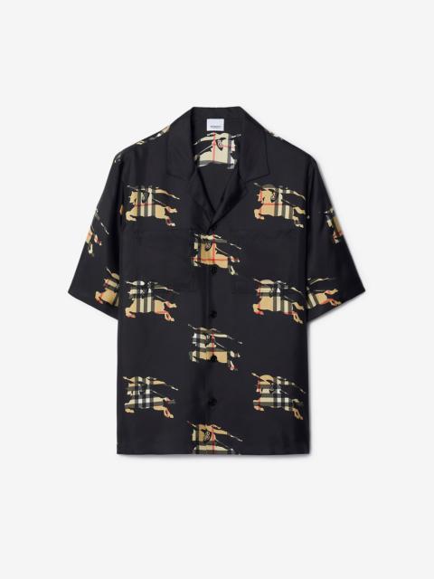 Burberry Check EKD Silk Pyjama Shirt
