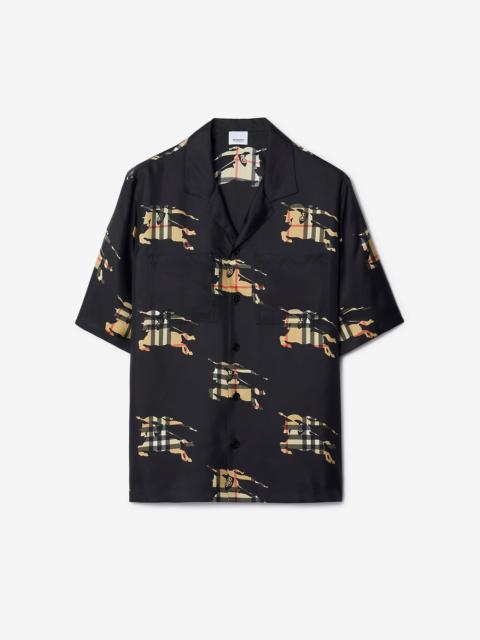 Check EKD Silk Pyjama Shirt