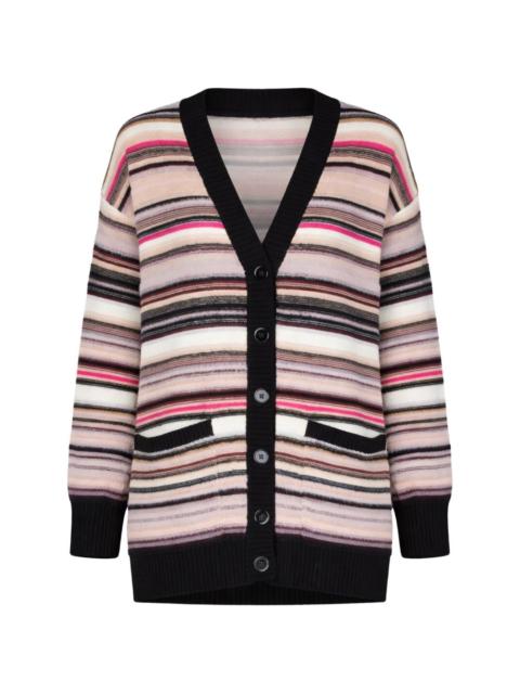 Missoni striped pockets cardigan
