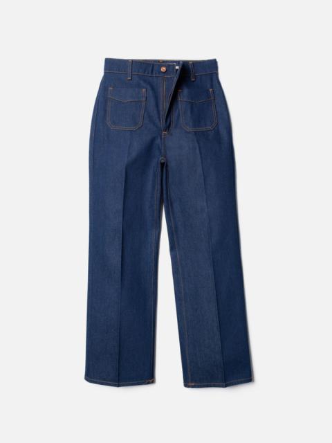 Nudie Jeans Holly Western Pants 70's Blue