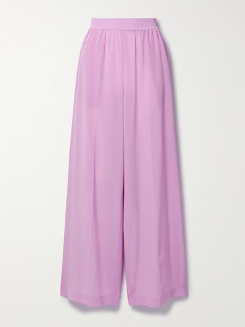 JOSEPH Hulin Silk Crepe De Chine Wide-leg Pants