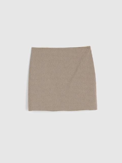 Madewell Back-Zip Mini Skirt