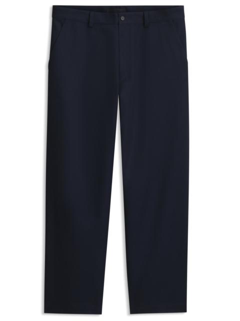 BOSS BOSS BY BECKHAM RELAXED-FIT CHINOS IN COTTON TWILL