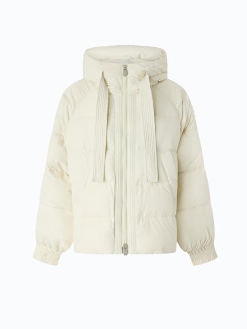 PINKO OVERSIZED BLOUSON JACKET WITH HOOD