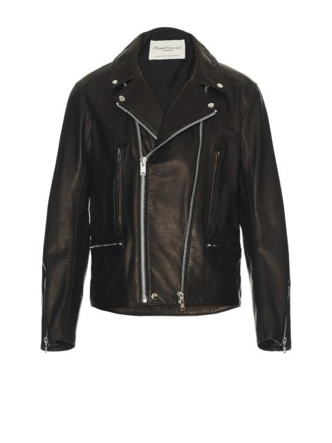 UNDERCOVER Leather Double Rider Jacket