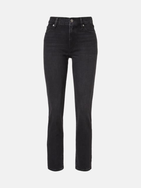 FRAME Borrowed cropped straight jeans