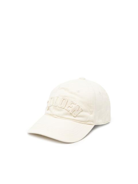 Golden Goose logo-patch baseball cap