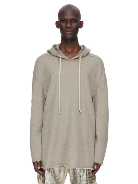 Rick Owens DRKSHDW frayed-hem hoodie