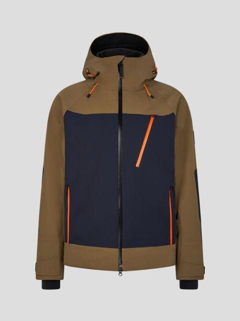 BOGNER Tajo Ski jacket in Khaki/Dark blue