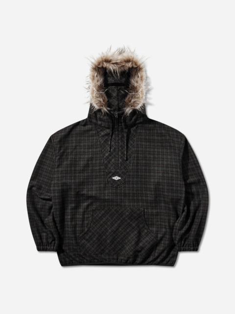 umbro Flannel Fur Anorak Dark Brown