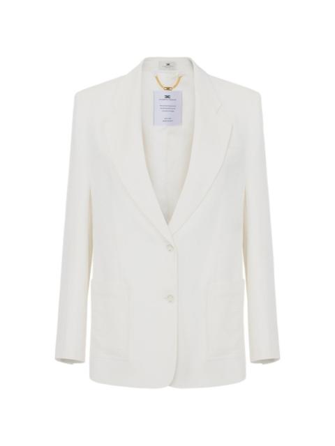 ELISABETTA FRANCHI embroidered pocket jacket