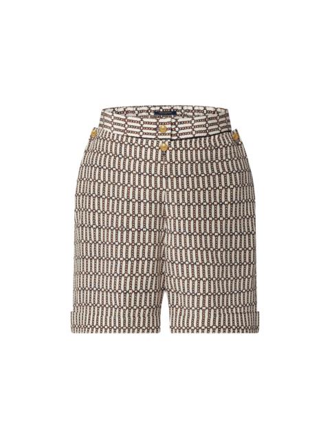 Louis Vuitton Chain Print Sailor Shorts