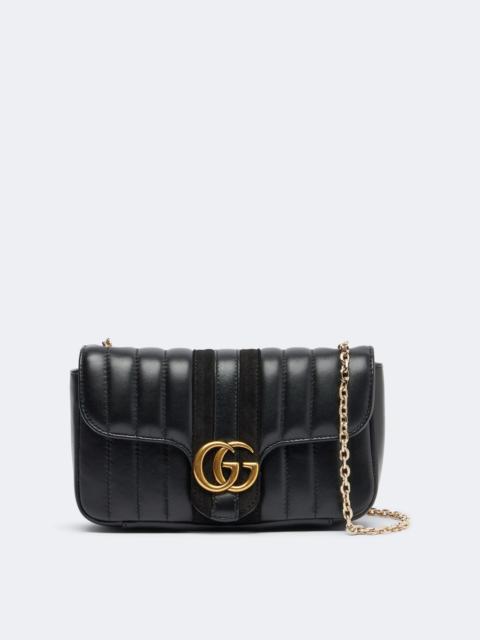 GUCCI Jetset GG Marmont Small leather shoulder bag