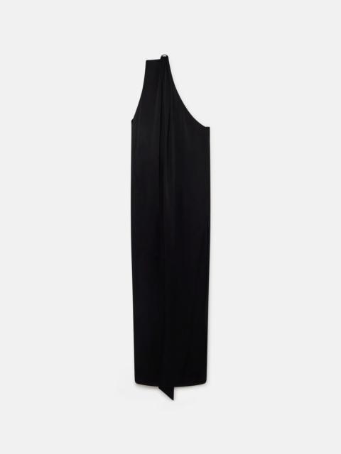 Stella McCartney One-Shoulder Scarf Maxi Dress