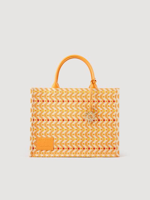 Sandro Embroidered Kasbah tote bag