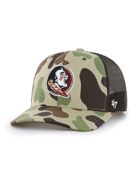 Carhartt Florida State Seminoles '47 Camo Trucker
