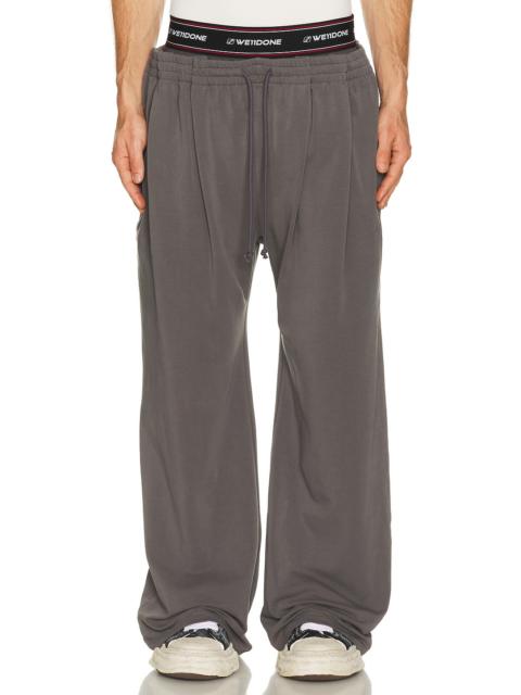 We11done Layered Tucked Sweatpants