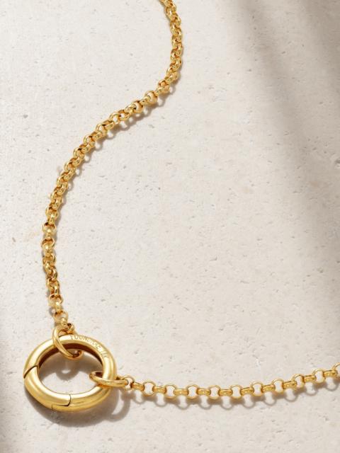 FOUNDRAE Small Open Belcher 18-karat Gold Necklace