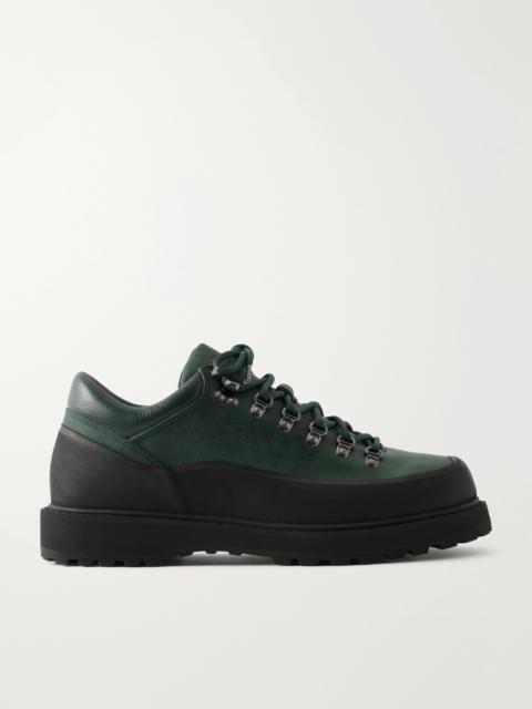 Diemme Cornaro Gomma Rubber-Trimmed Waxed-Leather Hiking Boots
