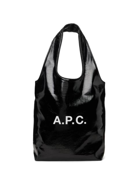 A.P.C. Black Ninon Small Tote