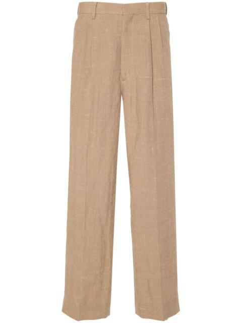 AURALEE pleat-detail trousers