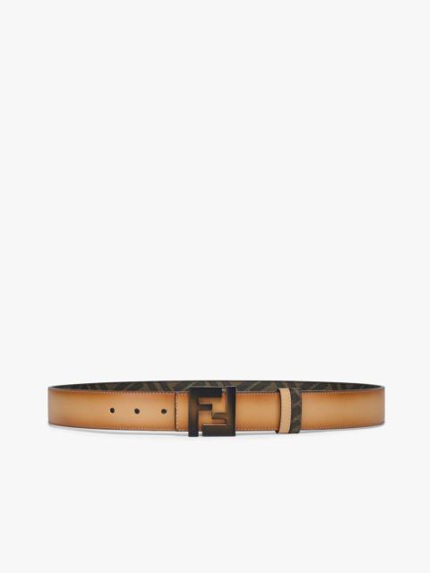 FENDI Beige leather belt