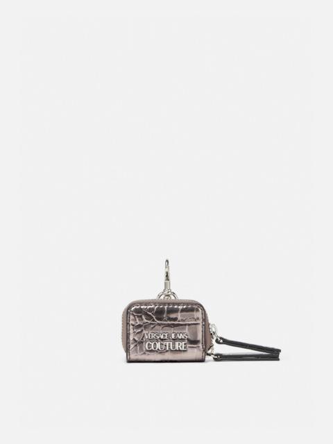 VERSACE JEANS COUTURE Croc-Effect Air pods Case