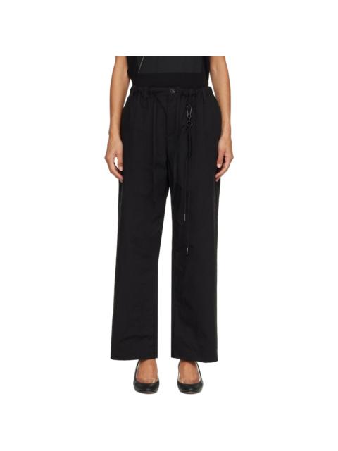 Song for the Mute Black Hakama Trousers
