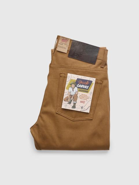 Naked & Famous 10oz Selvedge Duck Canvas - Weird Guy Fit