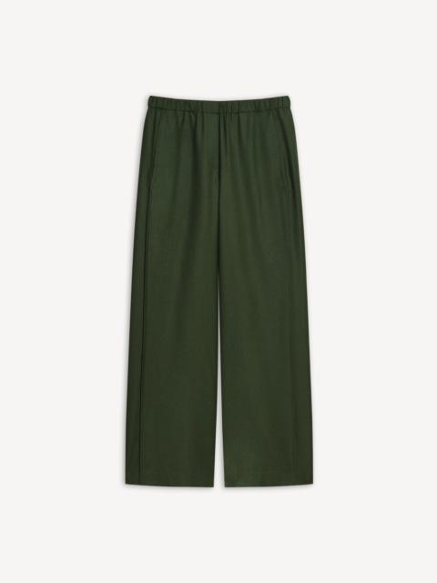 Theory Relaxed Pull-On Pant in Sleek Flannel