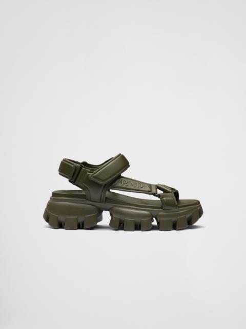 Prada Nappa leather sandals