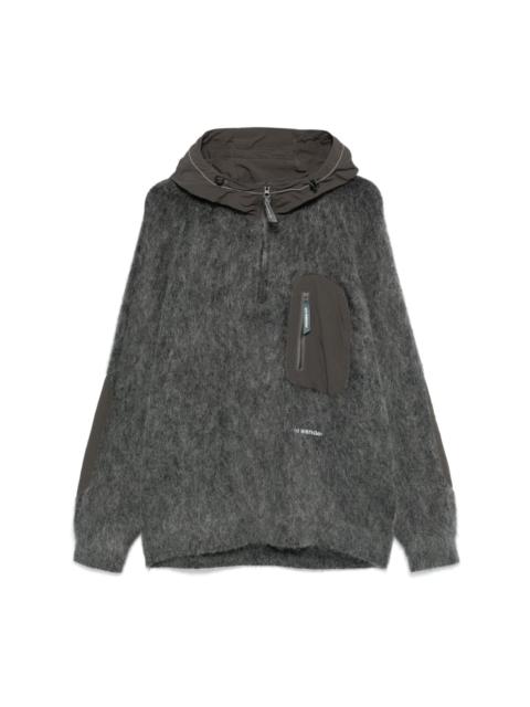 brushed hoodie