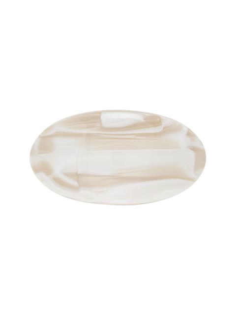 Sophie Buhai Off-White Coupole Hair Clip