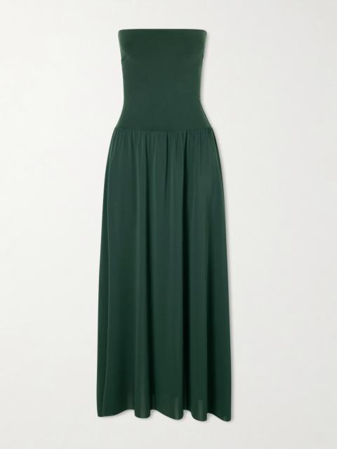 ERES Oda Strapless Stretch-jersey Maxi Dress