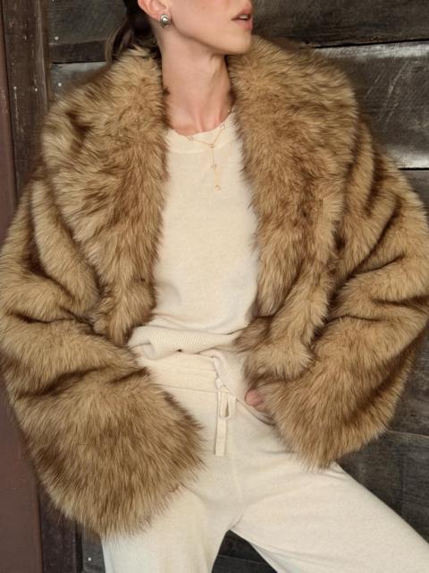 Splendid Lucianna Faux Fur Jacket