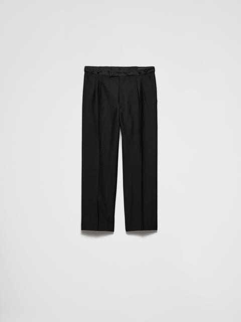 Prada Mohair wool trousers