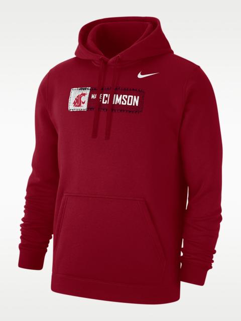 Nike Washington State Made of Crimson Men's Nike College Pullover Hoodie