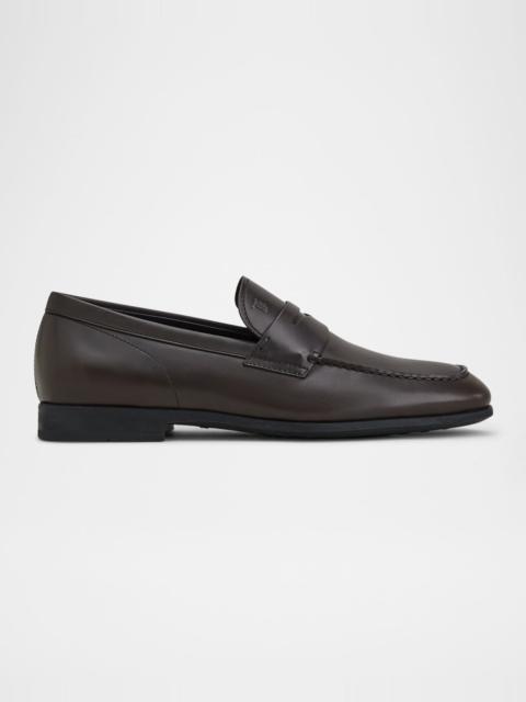 Tod's Men's Smooth Leather Penny Loafers