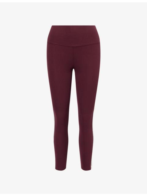 SPLITS59 Clare High-Waist Rigor 7/8 Stretch-Jersey Leggings