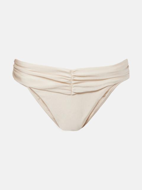 BANANHOT Iris ruched bikini bottoms