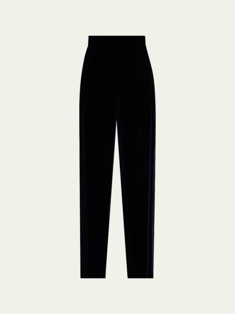 GIORGIO ARMANI Relaxed Velvet Trousers